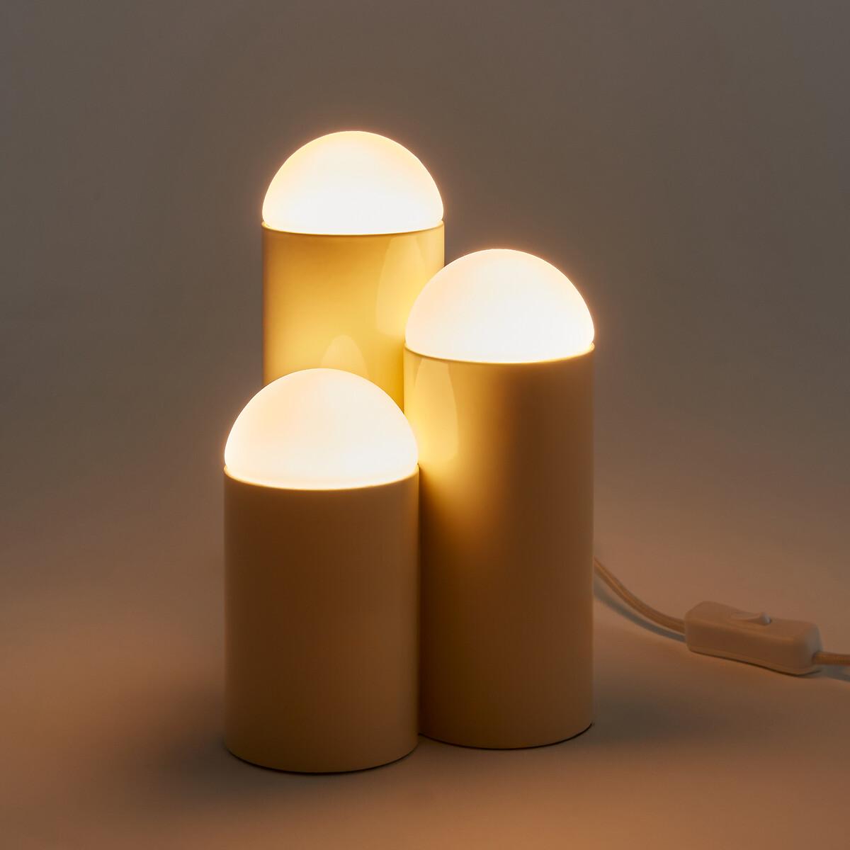 Quillo Opaline & Metal Table Lamp – image 2
