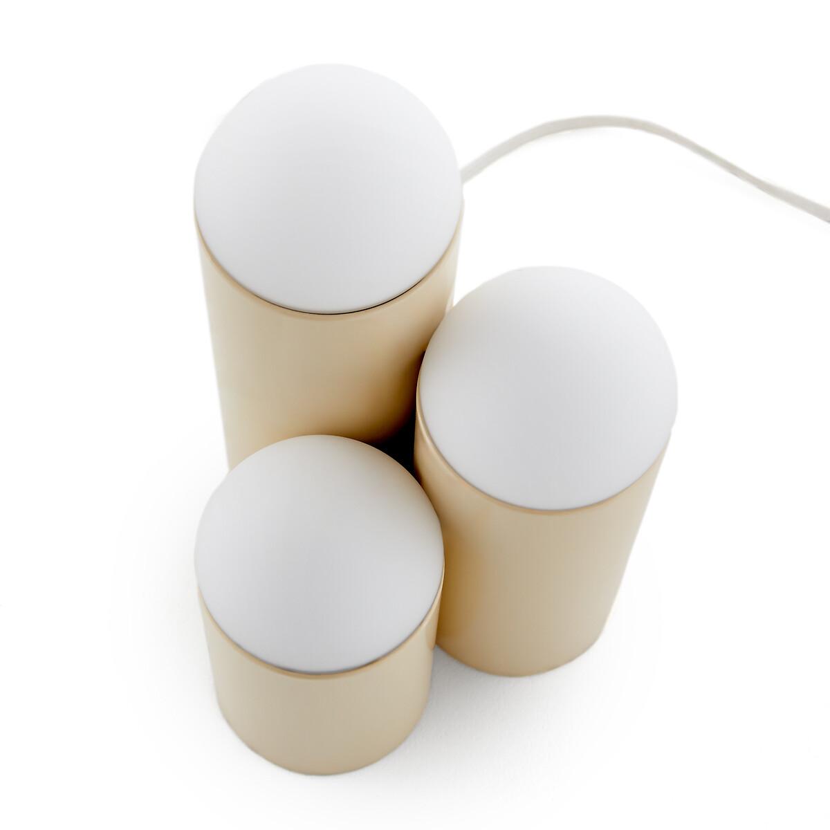 Quillo Opaline & Metal Table Lamp – image 4