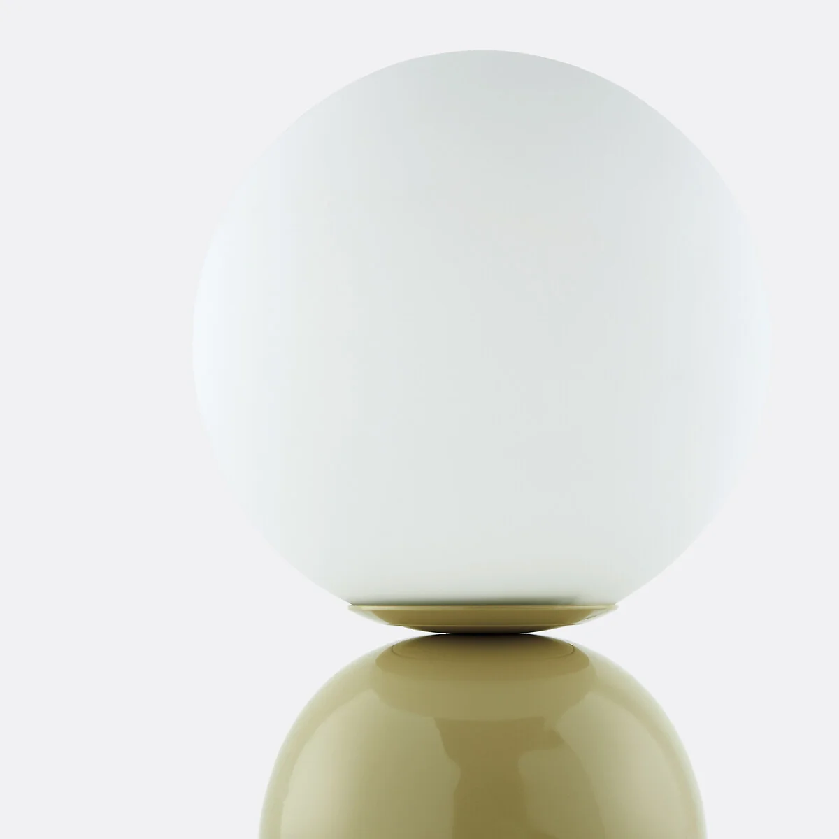 Sila Steel and Opal Glass Table Lamp – image 4
