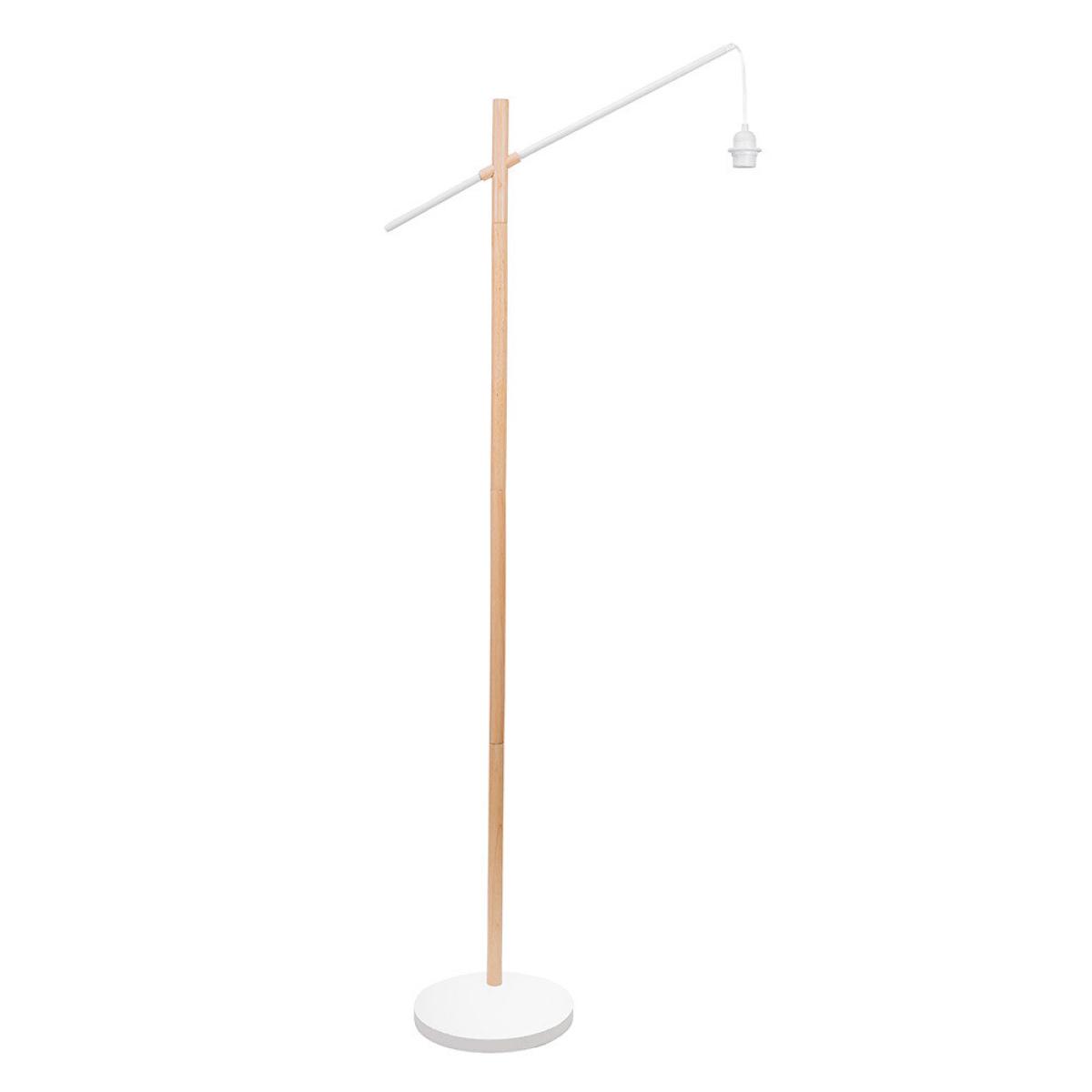 Wooden Arch Floor Lamp Base – image 4