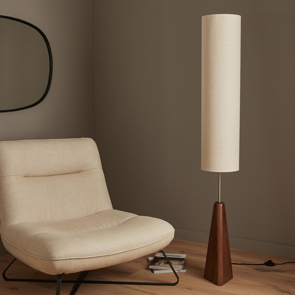 Nestwood Walnut-Stained Solid Oak Floor Lamp – image 2