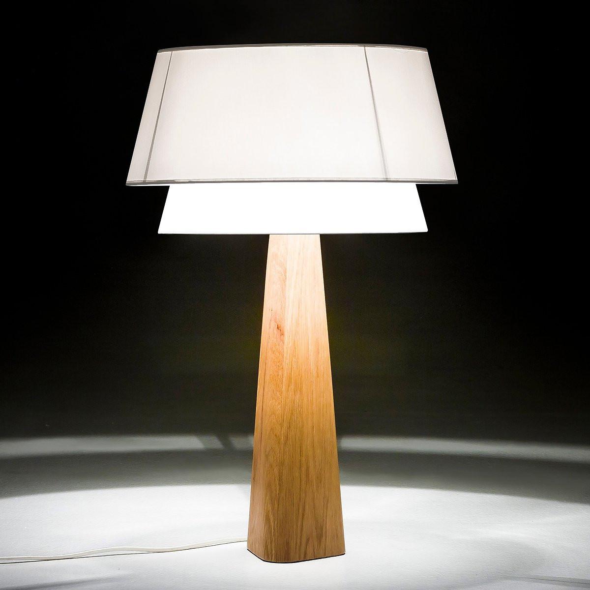 Nestwood Solid Oak Lamp Base – image 3