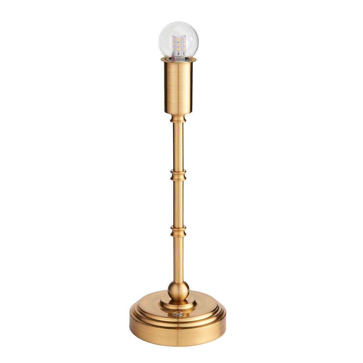 Briar Rechargeable Table Lamp in Brushed Aged Brass – image 2