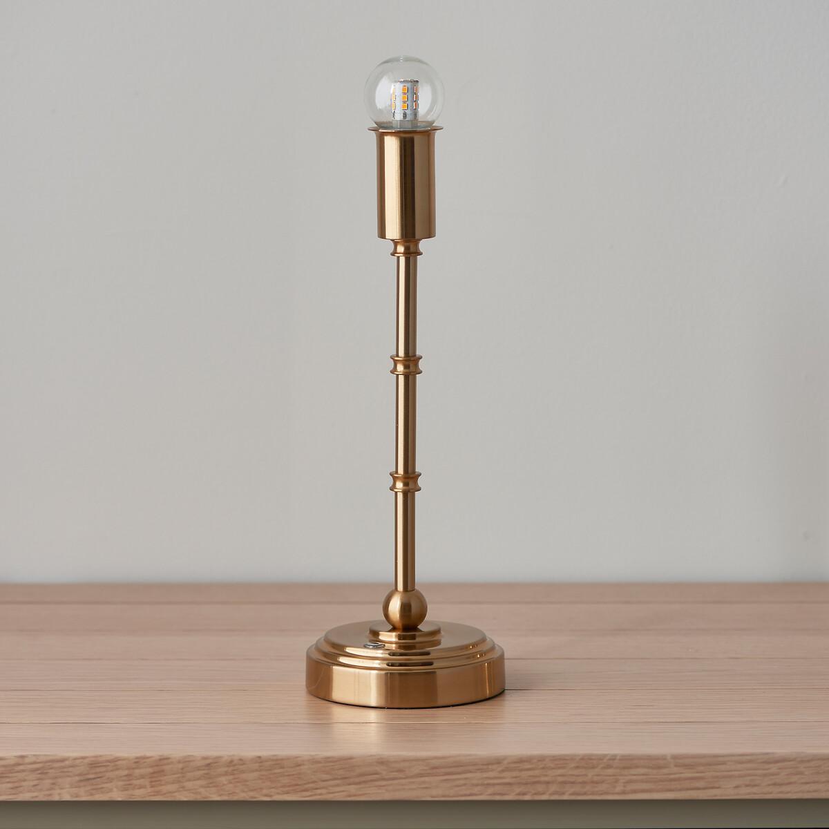 Briar Rechargeable Table Lamp in Brushed Aged Brass – image 1