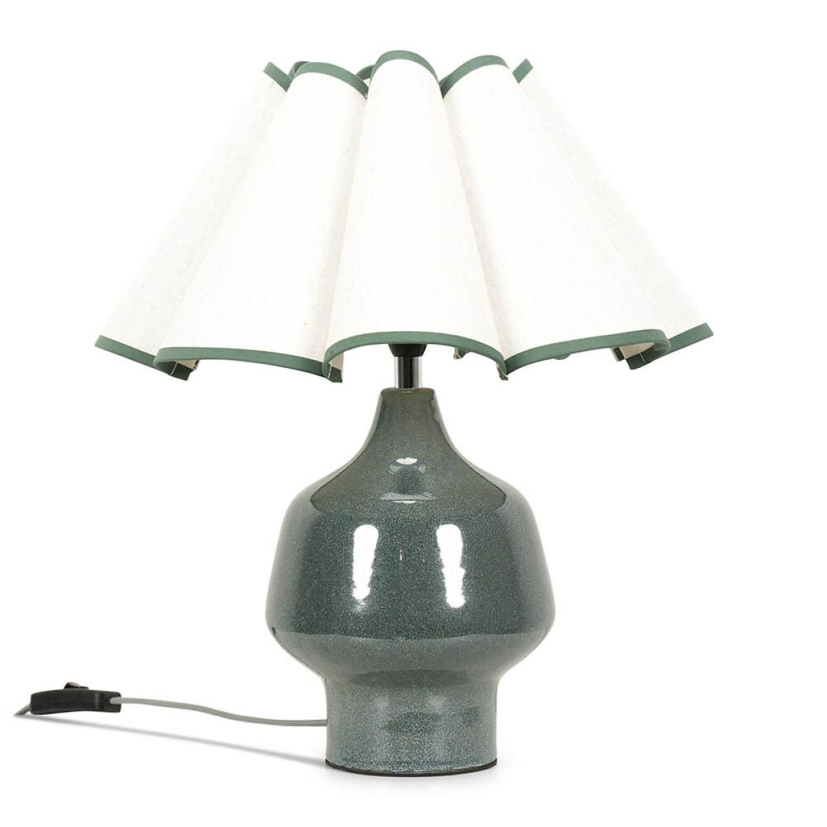 Jamie Green Ceramic Table Lamp – image 5