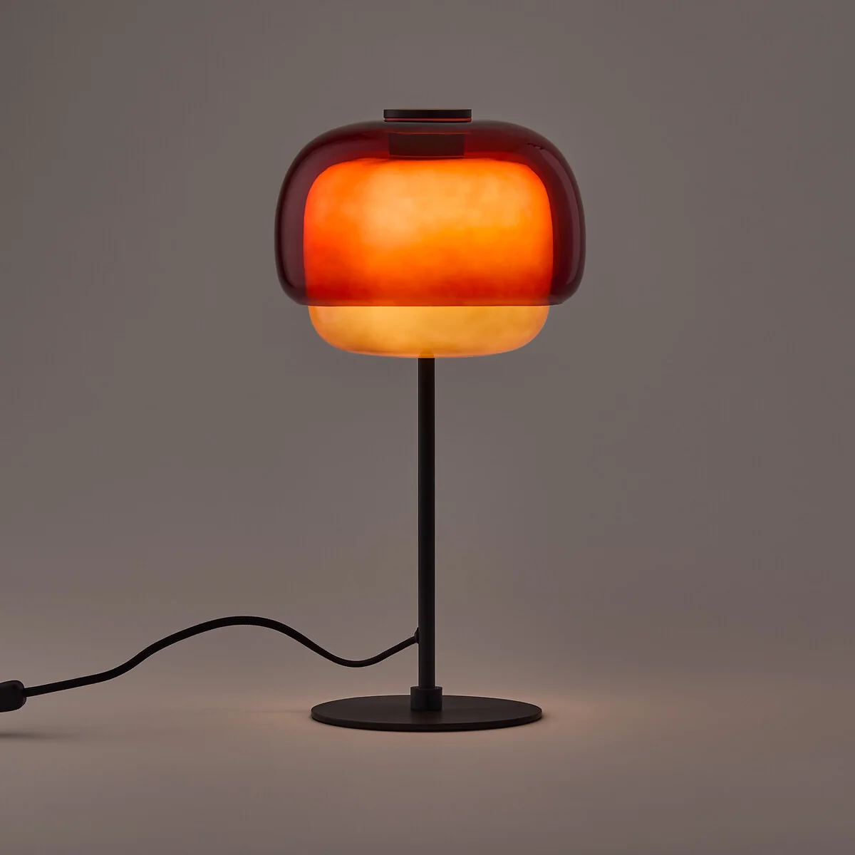 Kinoko Table Lamp in Coloured Glass – image 2