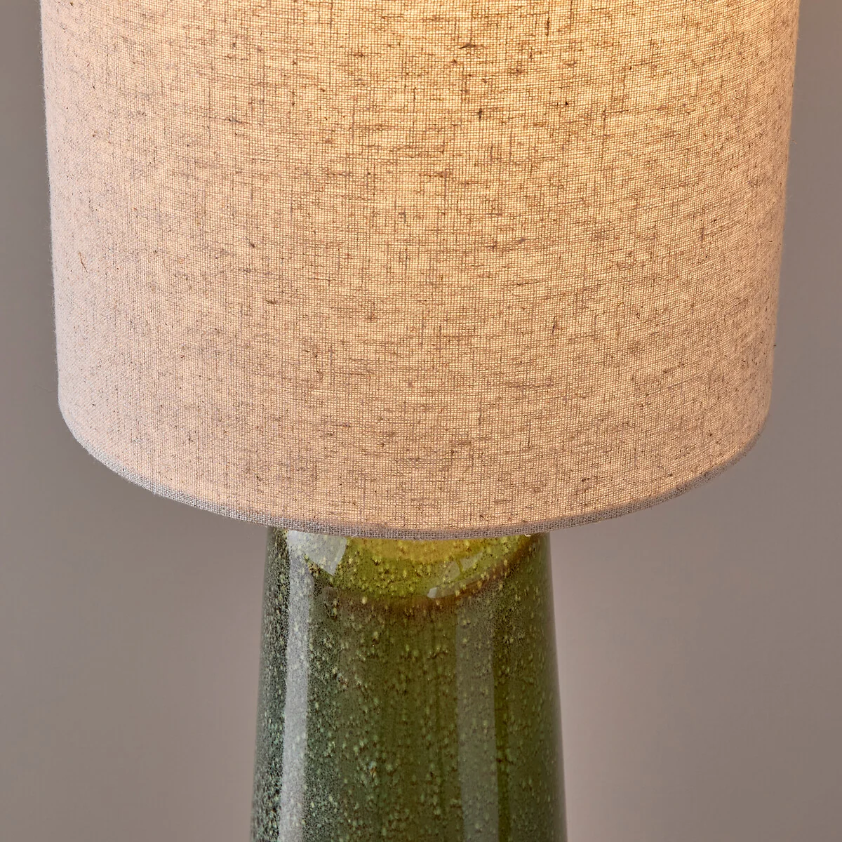 Totemy Ceramic and Linen Floor Lamp – image 4