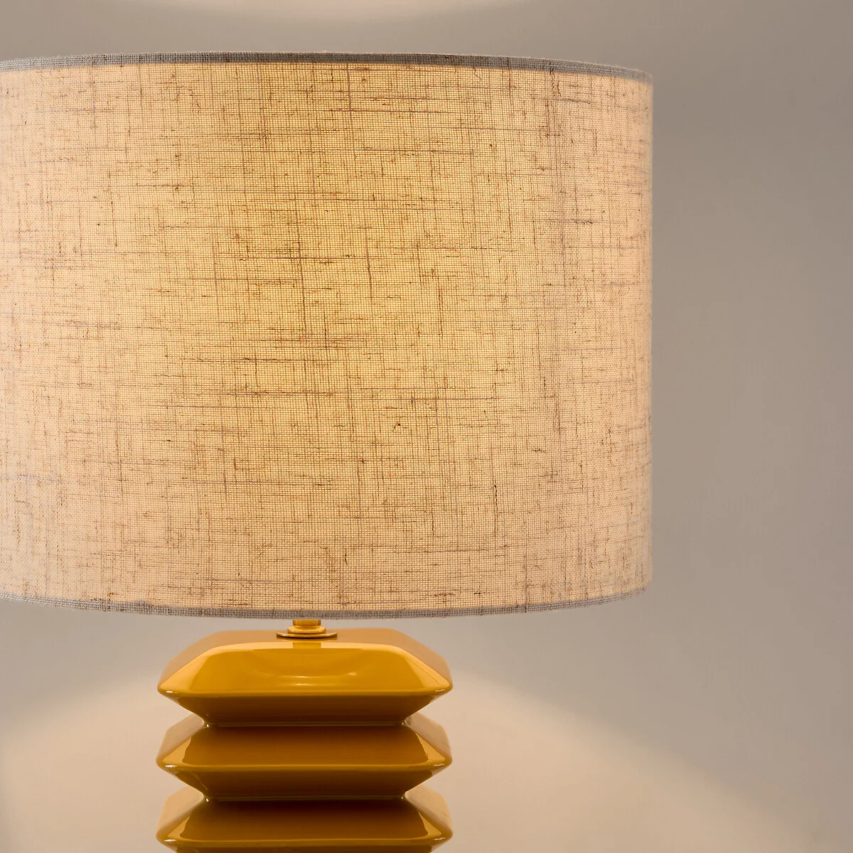 Table Lamp in Ceramic and Linen Remilo – image 5