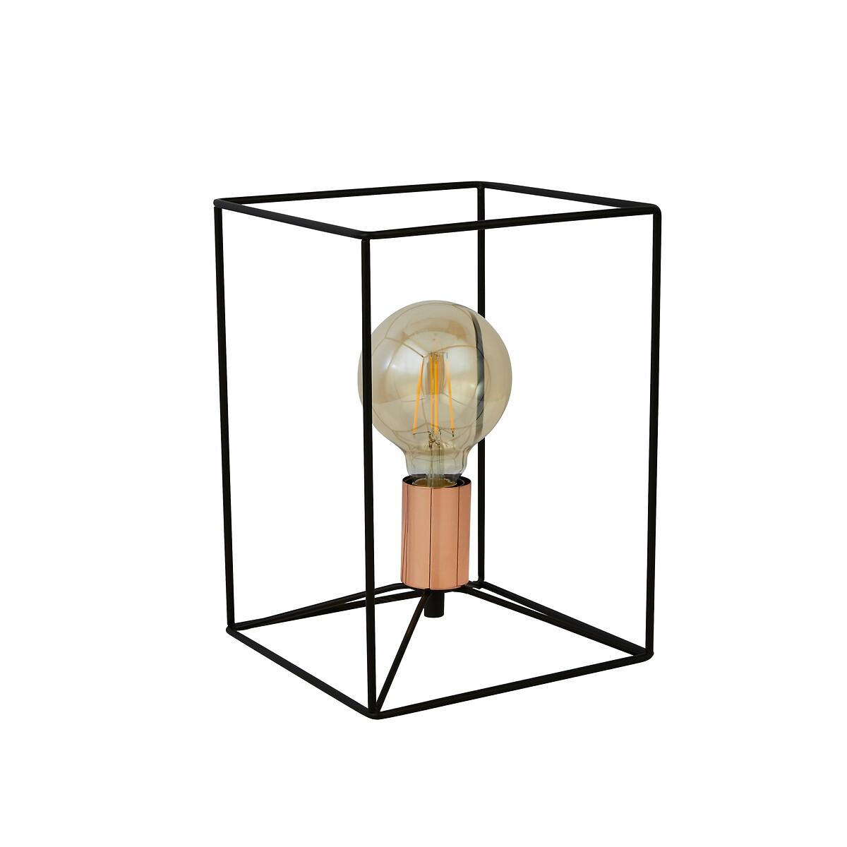 Geometric Wire Frame Table Lamp – image 2