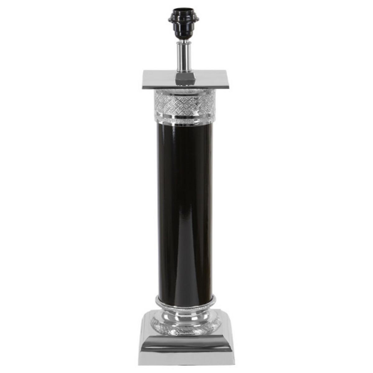 Black & Silver Table Lamp Base – image 2