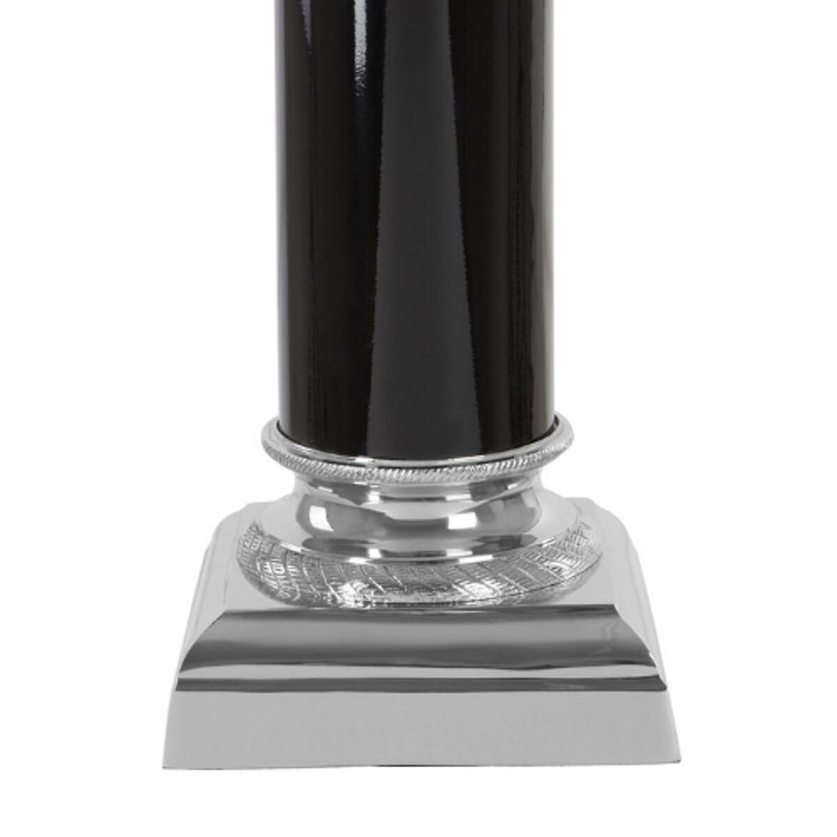 Black & Silver Table Lamp Base – image 4
