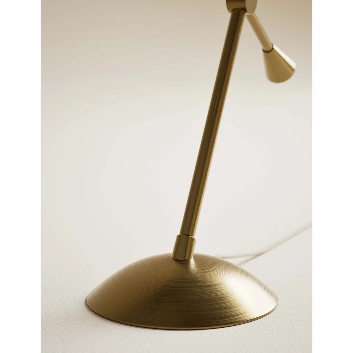 M&S Metal Head Desk Table Lamp Khaki – image 4