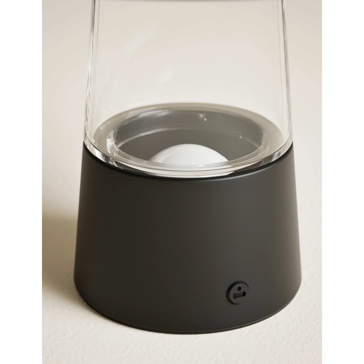 M&S X Kelly Hoppen Kelly Hoppen Metal and Glass Dome Lamp Black – image 5