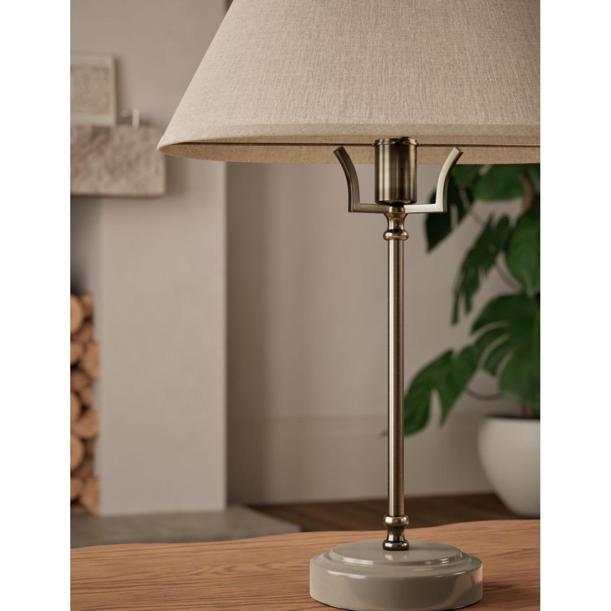 M&S Hugo Table Lamp - Antique Brass, Antique Brass – image 3