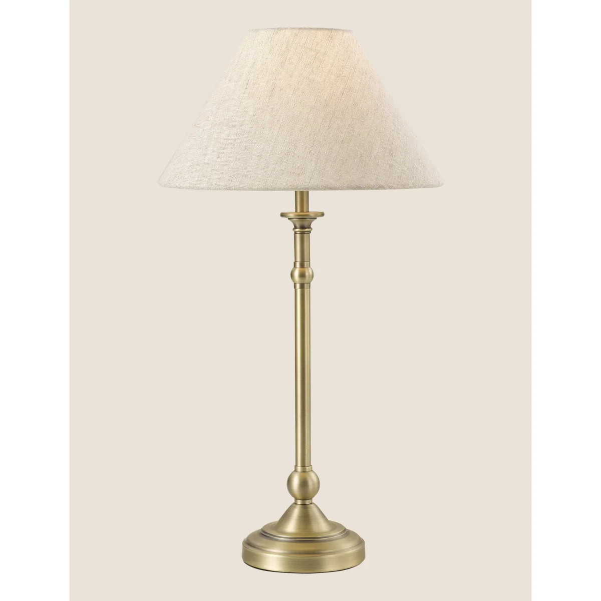 Laura Ashley Ludchurch Metal Table Lamp Antique Brass – image 2
