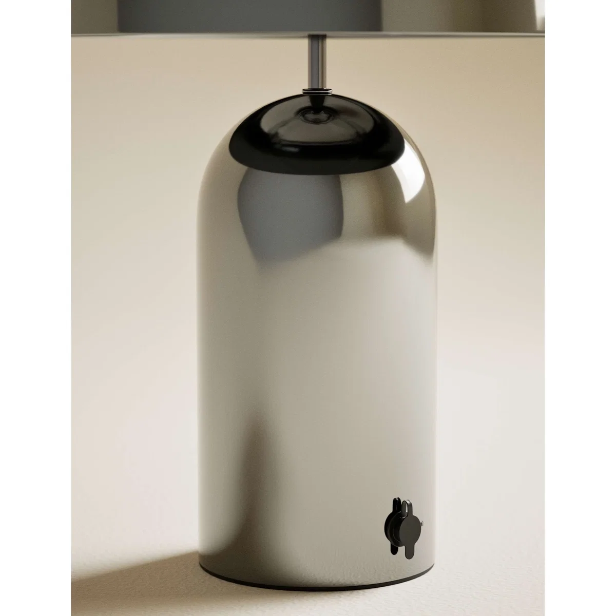M&S Colby Large Rechargeable Table Lamp Chrome – image 4