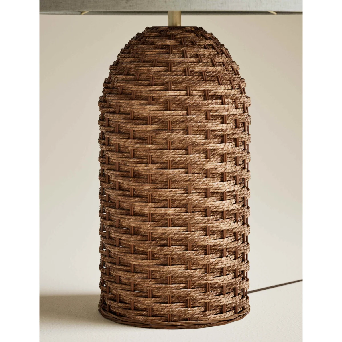 M&S Seagrass Table Lamp with Shade Natural – image 4