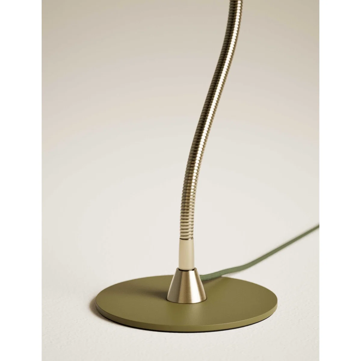M&S Gooseneck Task Table Lamp Khaki – image 4