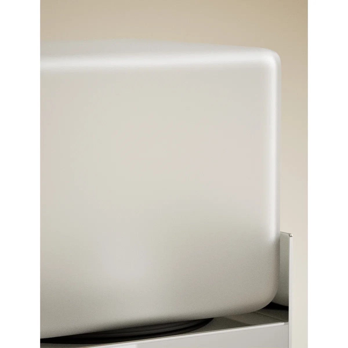 M&S X Kelly Hoppen Kelly Hoppen Rechargeable Square Glass Lamp Silver Mix – image 4
