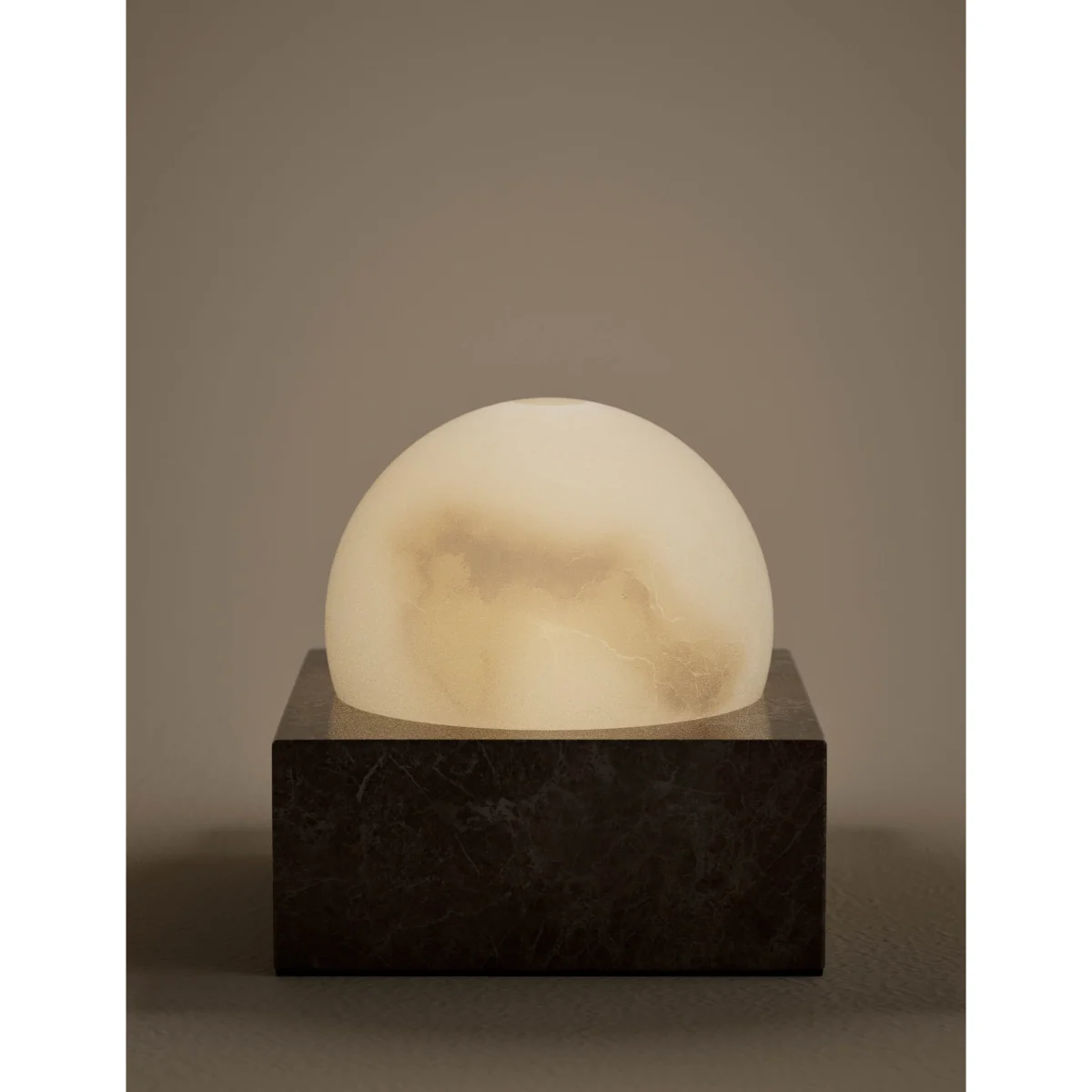 M&S Alabaster & Marble Rechargeable Table Lamp Natural – image 2