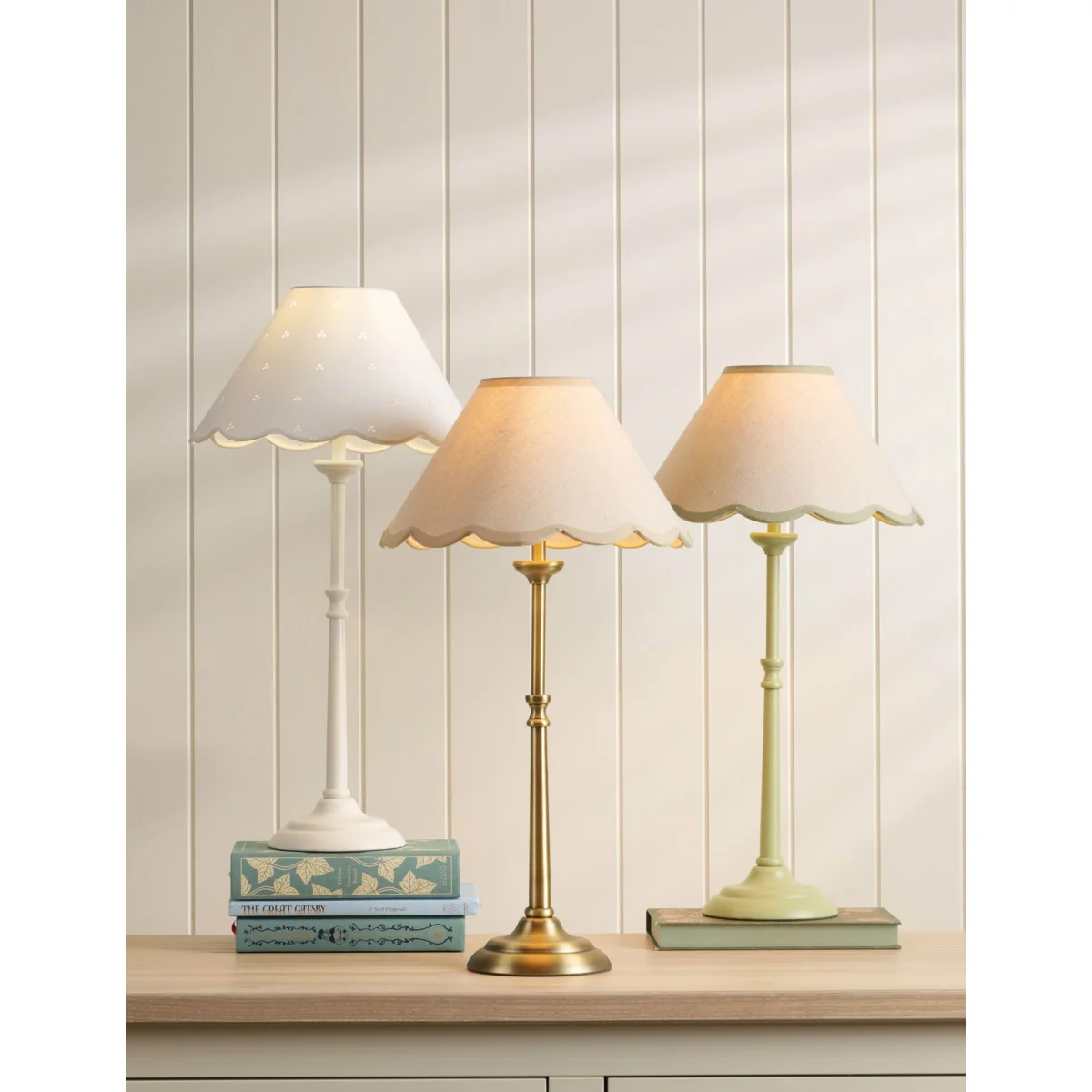 Laura Ashley Cordwell Table Lamp Green – image 6