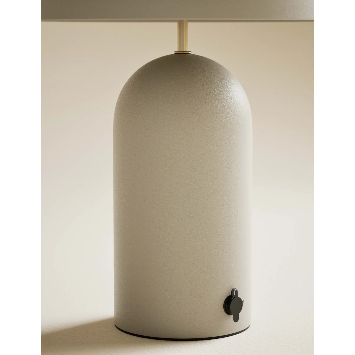 M&S Colby Large Rechargeable Table Lamp Ivory – image 4