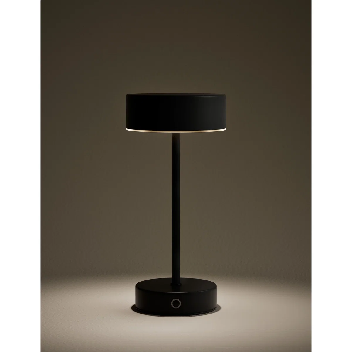 M&S Flat Head Small Rechargeable Table Lamp Ivory – image 2