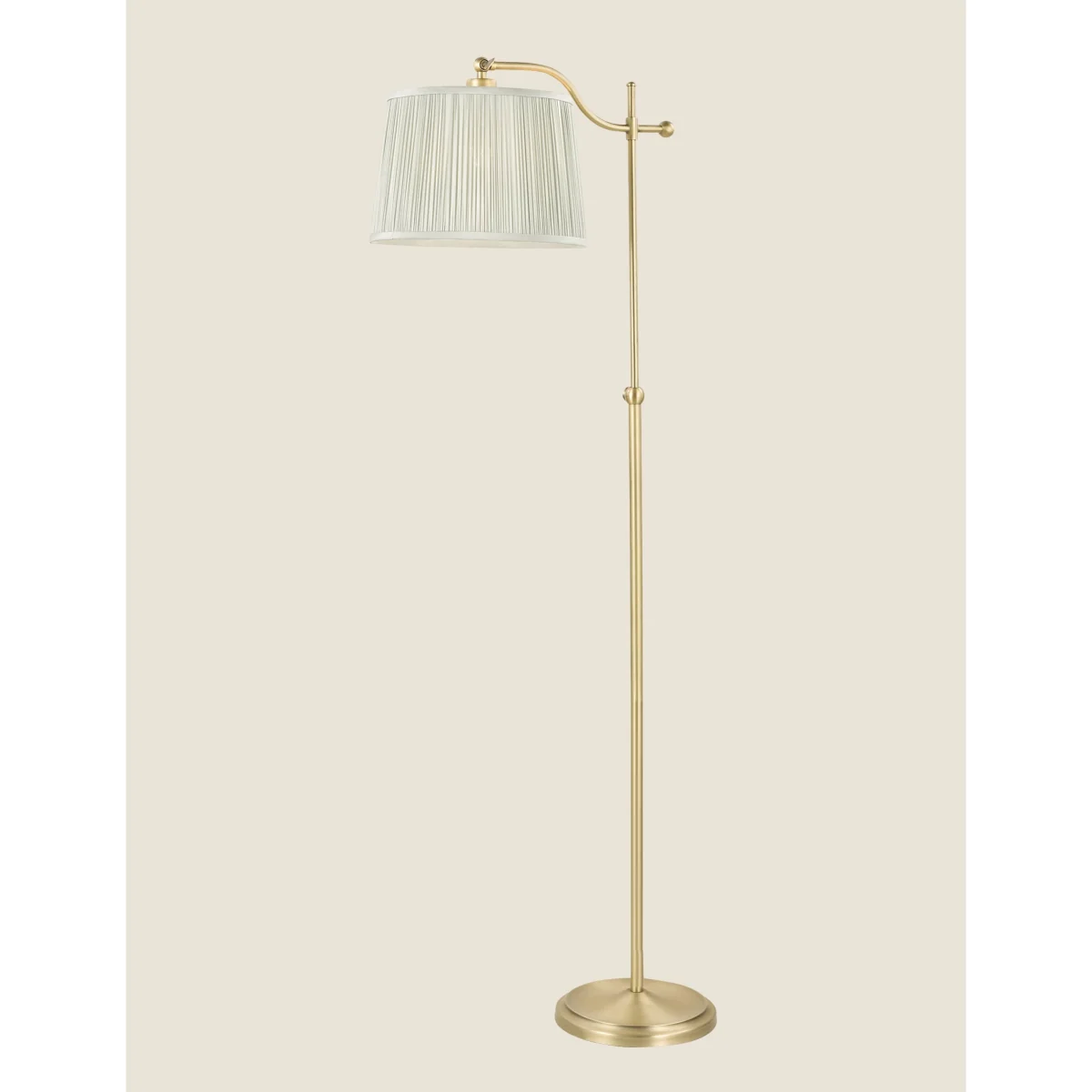 Laura Ashley Hemsley Metal Floor Lamp Antique Brass – image 2