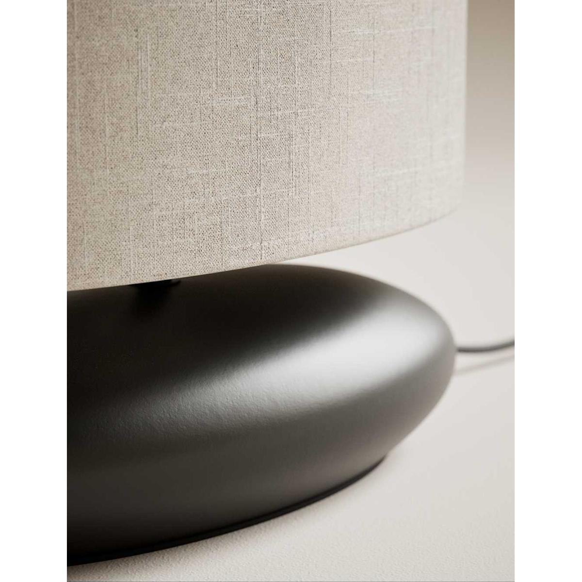 M&S X Kelly Hoppen Pebble Table Lamp - Black, Black – image 4
