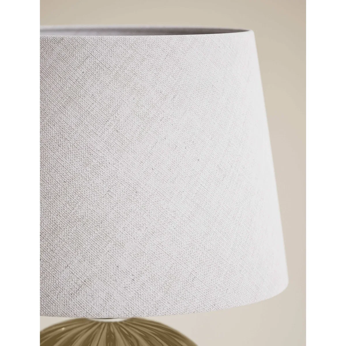M&S Glass Table Lamp Brown – image 3