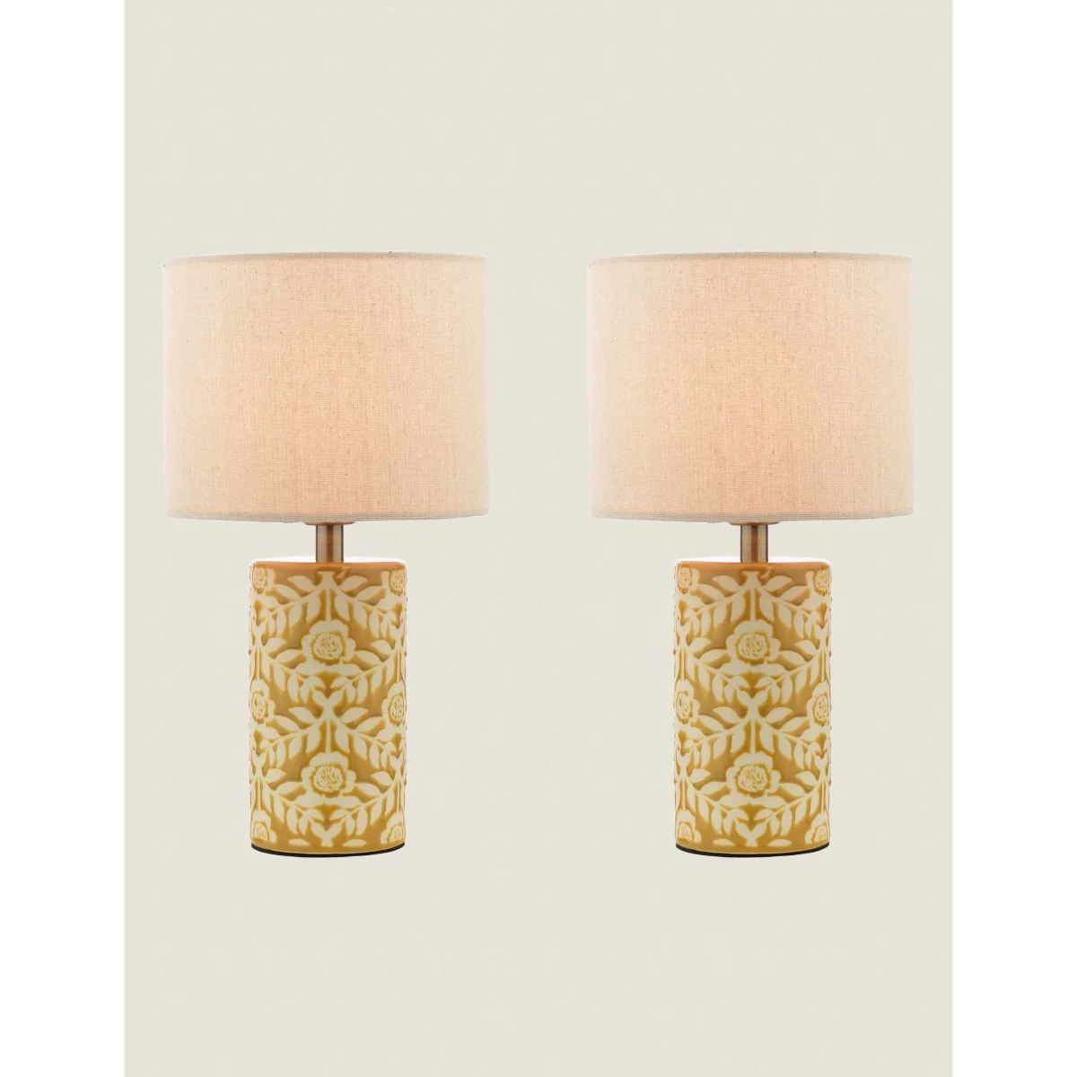 Joules Home Lighting Highclere Table Lamp Sage Mix – image 3