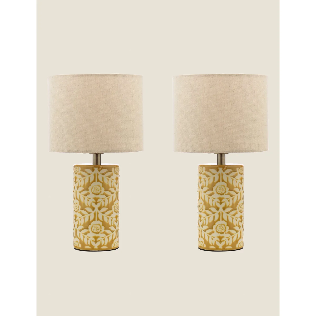 Joules Home Lighting Highclere Table Lamp Sage Mix – image 5