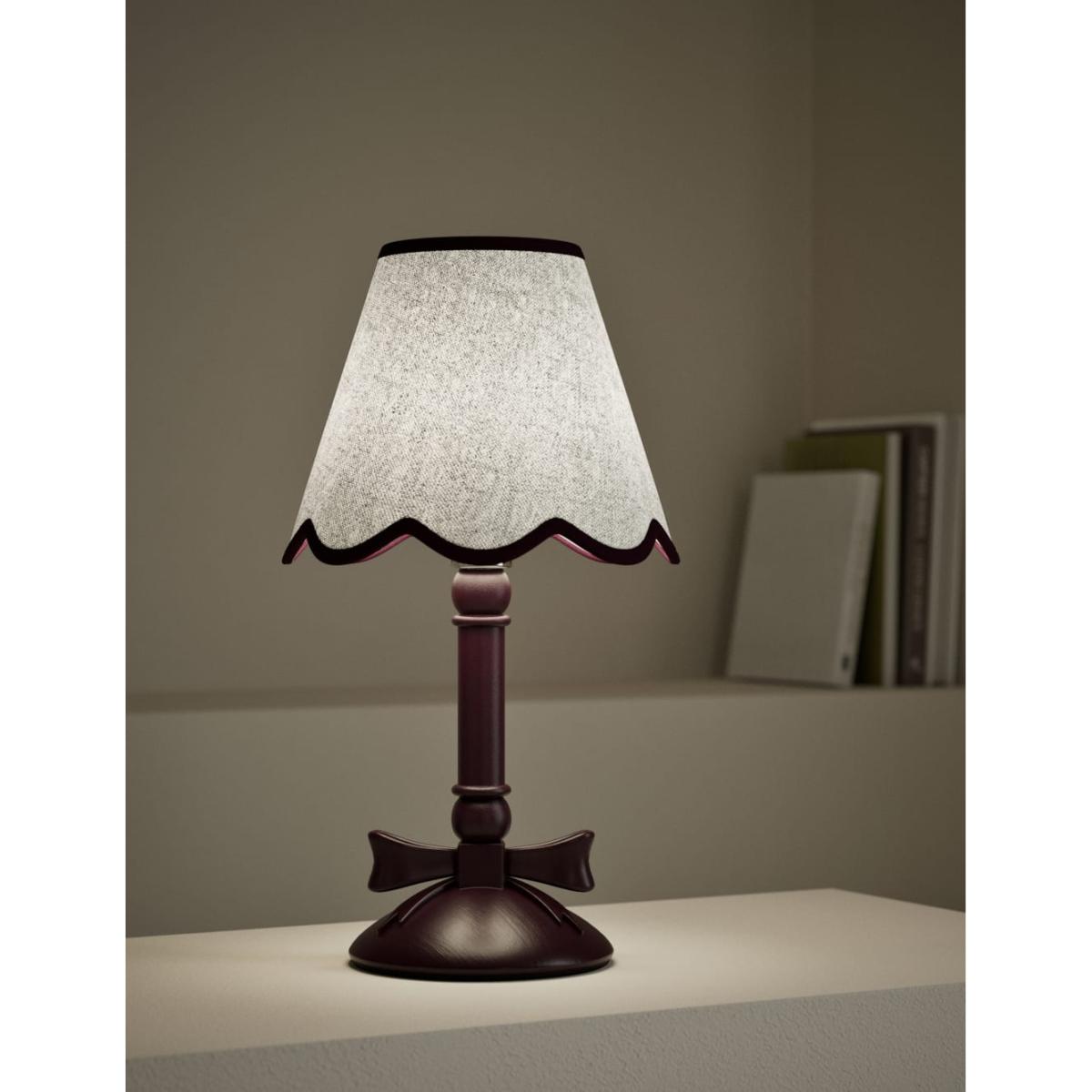 M&S Collection Bow Table Lamp - Red, Red – image 2