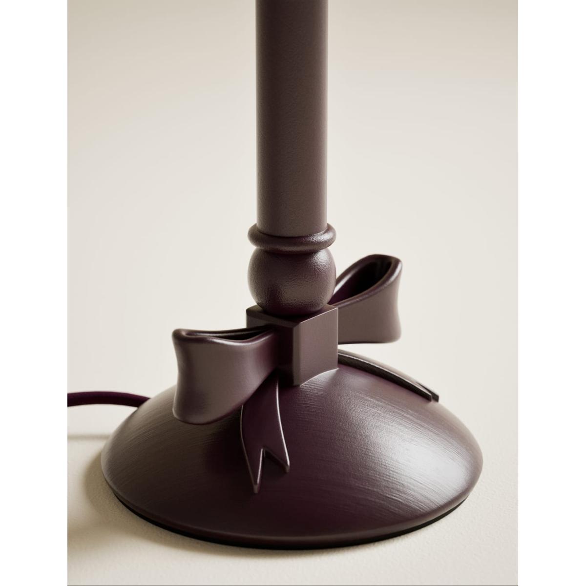 M&S Collection Bow Table Lamp - Red, Red – image 4