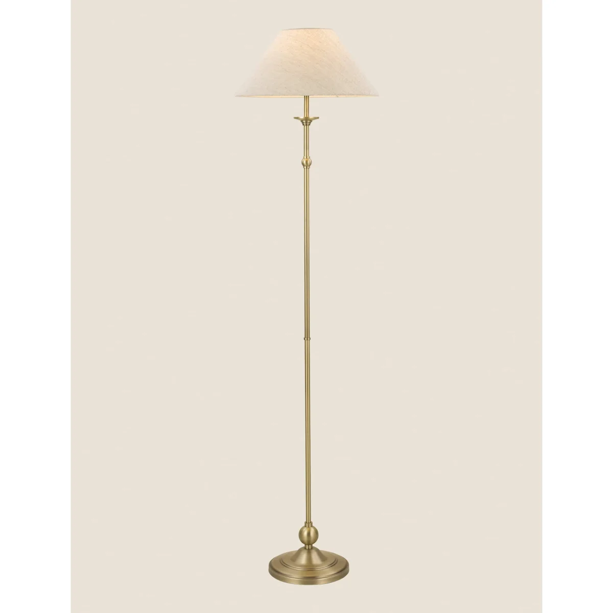 Laura Ashley Ludchurch Metal Floor Lamp Antique Brass – image 2