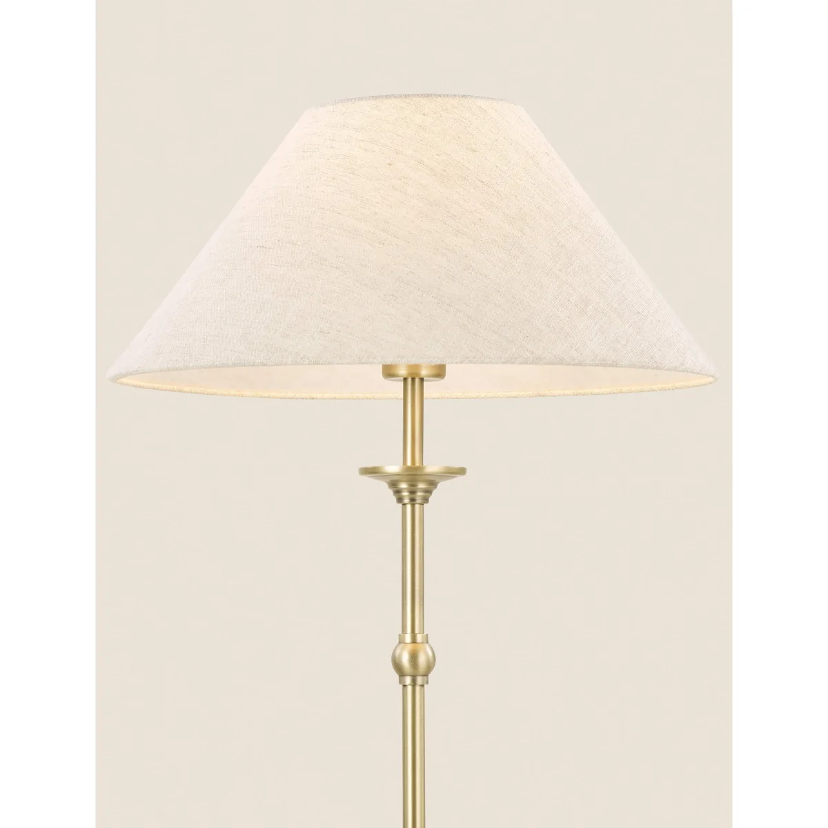 Laura Ashley Ludchurch Metal Floor Lamp Antique Brass – image 3