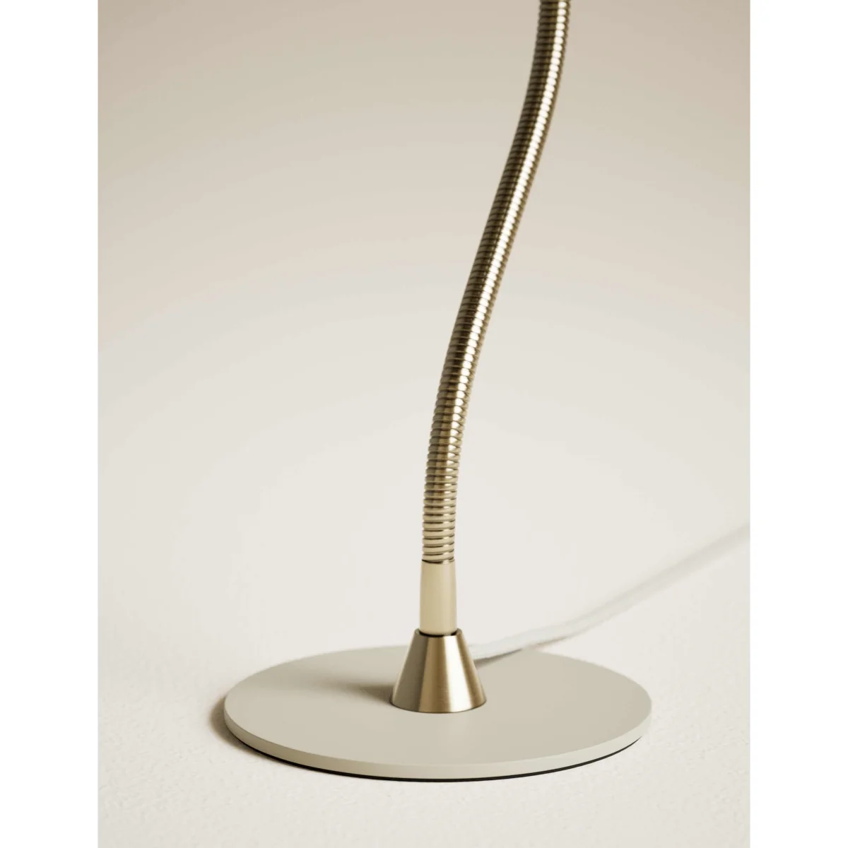 M&S Gooseneck Task Table Lamp Ivory – image 4