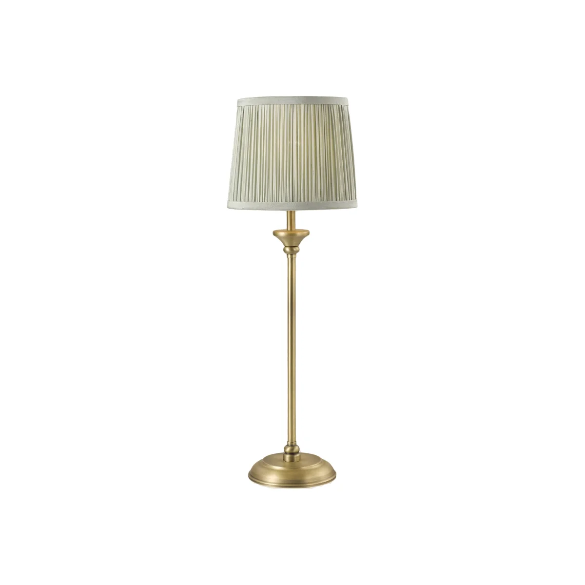 Laura Ashley Hemsley Touch Table Lamp Antique Brass – image 1