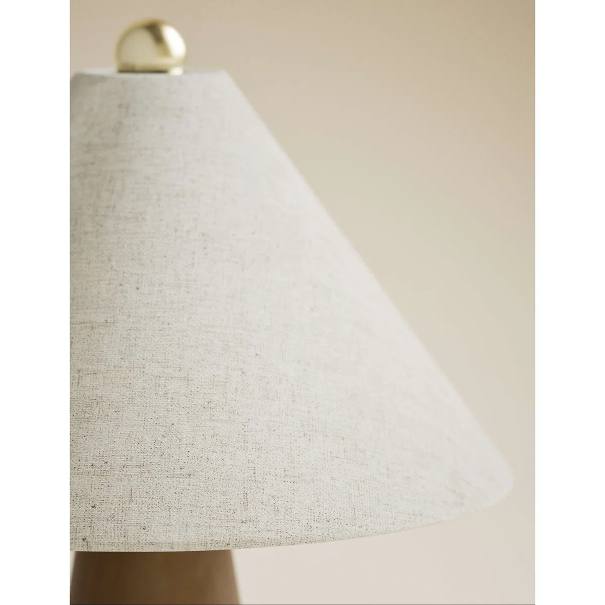M&S Wooden Rechargeable Table Lamp Natural – image 5