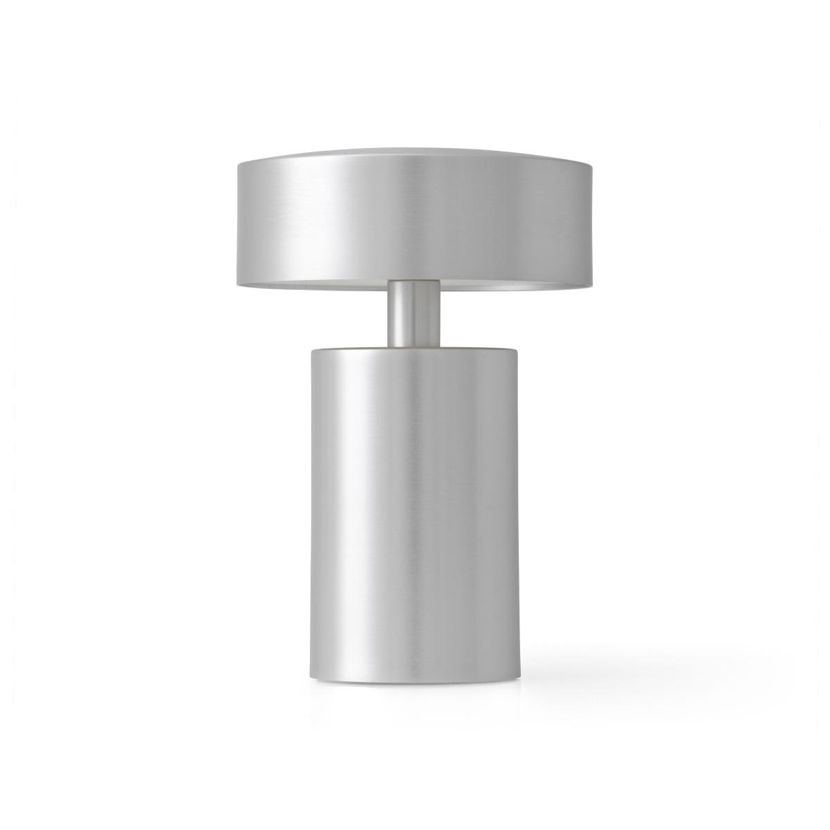 Column LED Wireless rechargeable lamp silver metal / LED - Metal - Audo Copenhagen – image 2