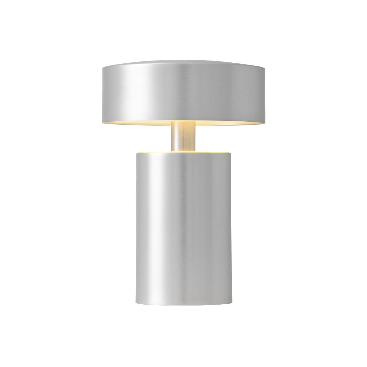 Column LED Wireless rechargeable lamp silver metal / LED - Metal - Audo Copenhagen – image 1