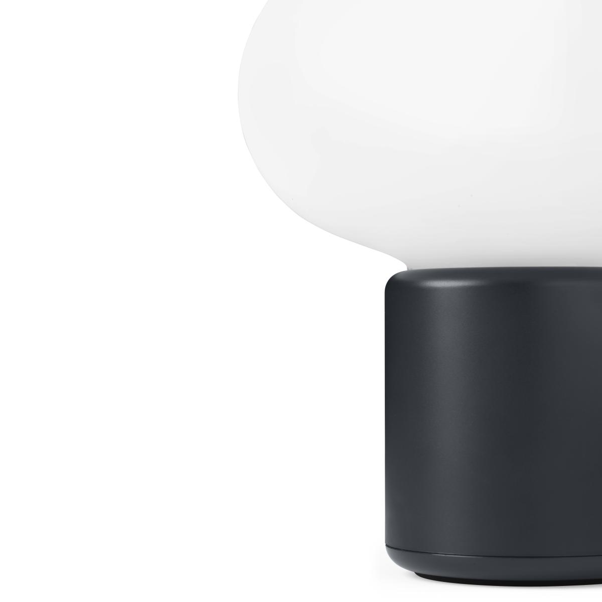 Karl-Johan LED Wireless rechargeable outdoor lamp plastic material black - NEW WORKS – image 2