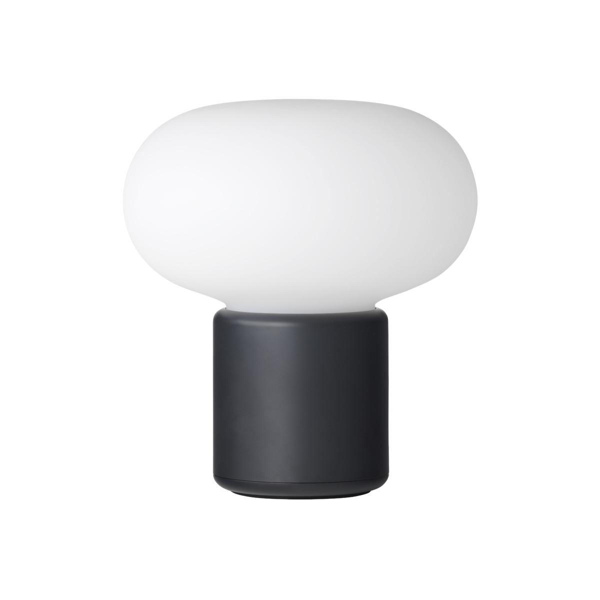 Karl-Johan LED Wireless rechargeable outdoor lamp plastic material black - NEW WORKS – image 1
