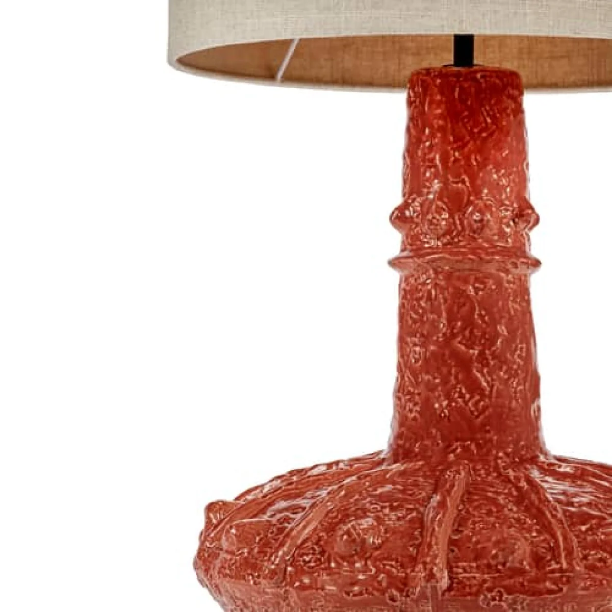 Georgia Table lamp ceramic orange / Ø 42 x H 95 cm - Serax – image 3