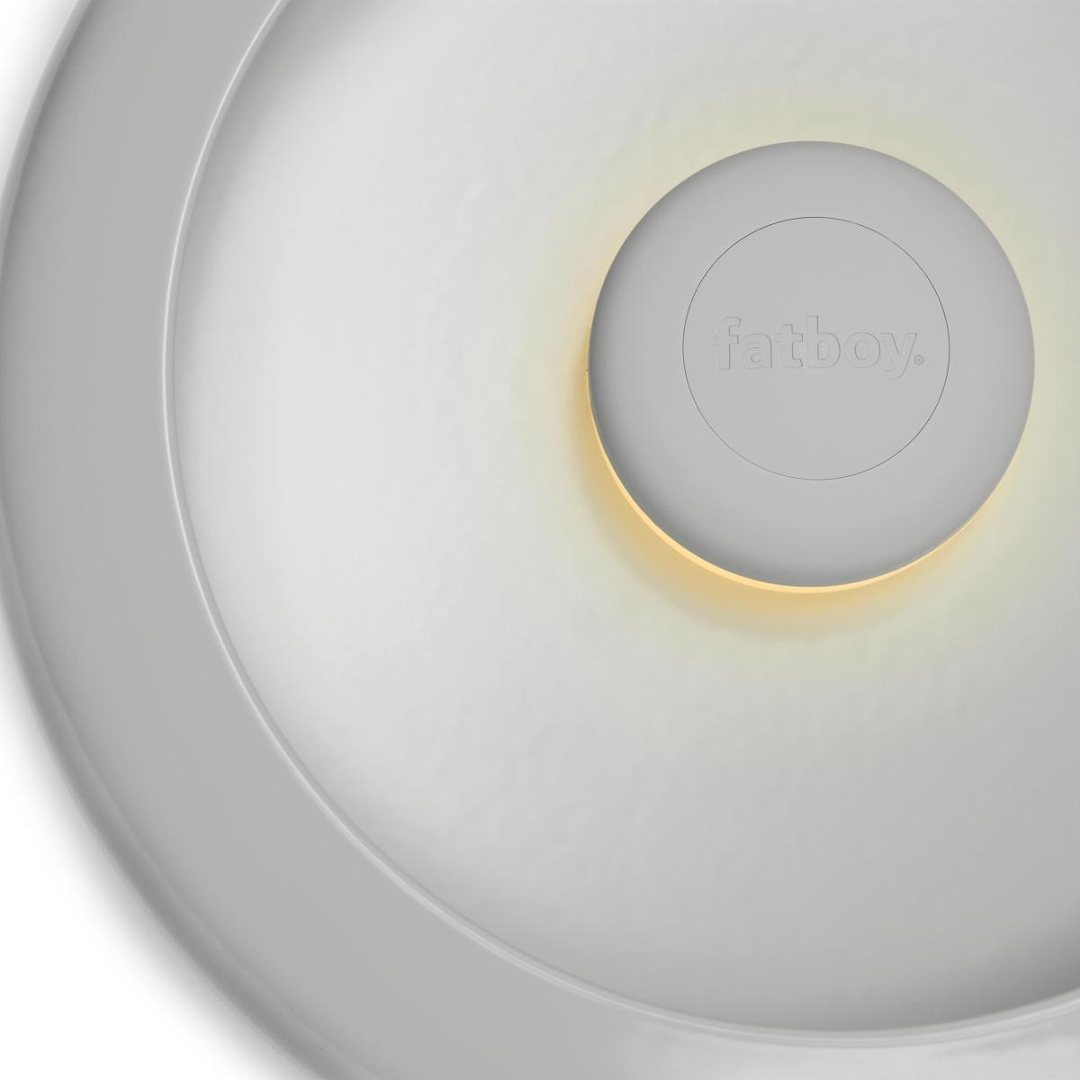 Wireless rechargeable outdoor lamp Oloha Medium metal beige metal / Ø 30 cm - Fatboy – image 3