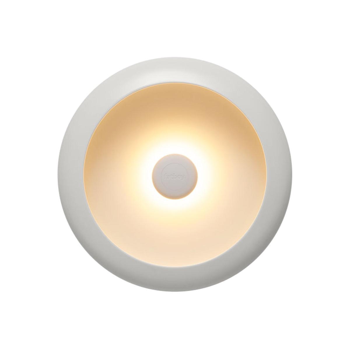 Wireless rechargeable outdoor lamp Oloha Medium metal beige metal / Ø 30 cm - Fatboy – image 1
