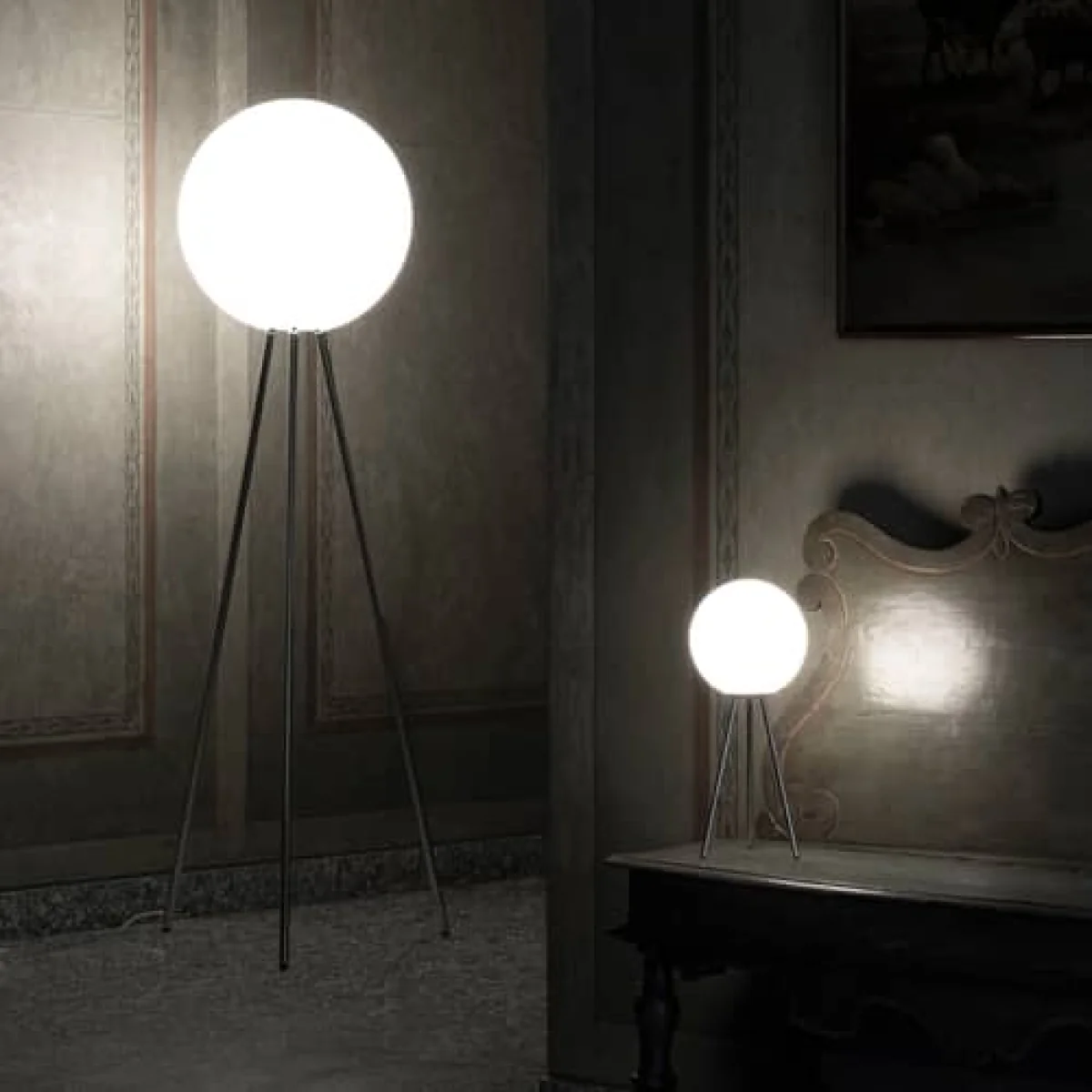 Signorina Table lamp glass white - Fontana Arte – image 4