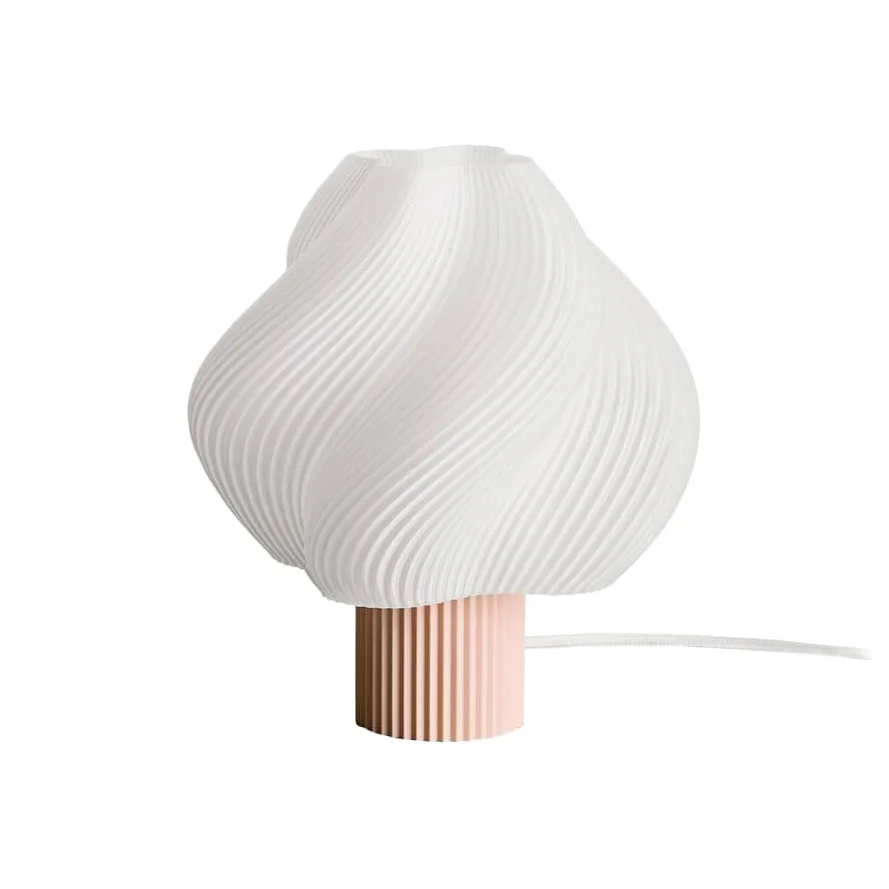 Soft Serve Regular Table lamp plastic material pink / H 26 cm - CRÈME ATELIER – image 1