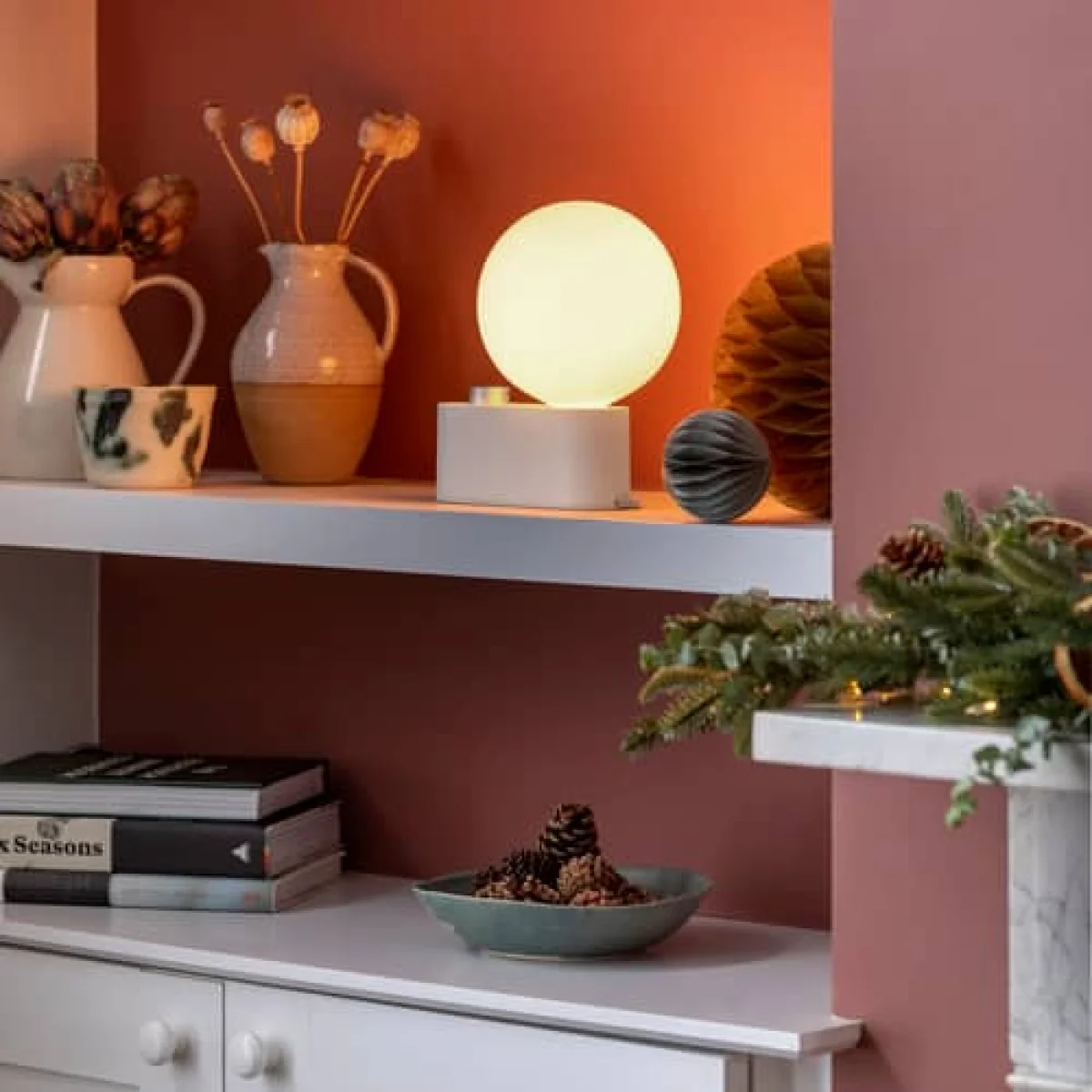Alumina Table lamp metal white / Wall light - TALA – image 3