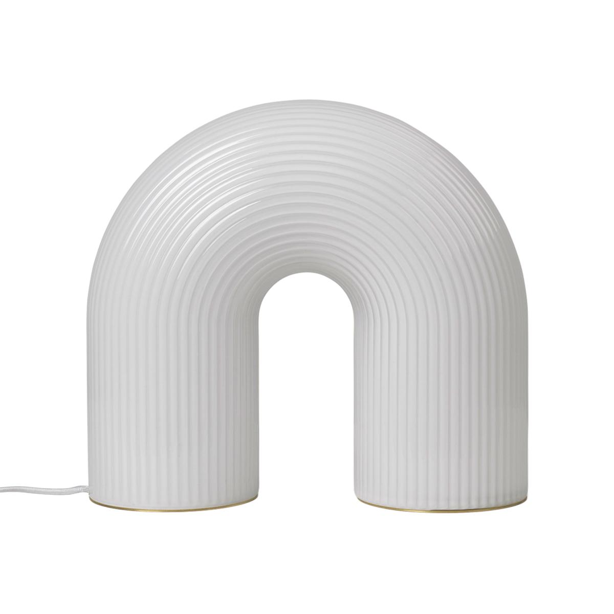 Vuelta Lamp glass white / L 40 x H 36 cm - Ferm Living – image 1